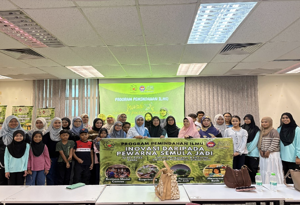 Program Pemindahan Ilmu:Inovasi Daripada Pewarna Semula Jadi